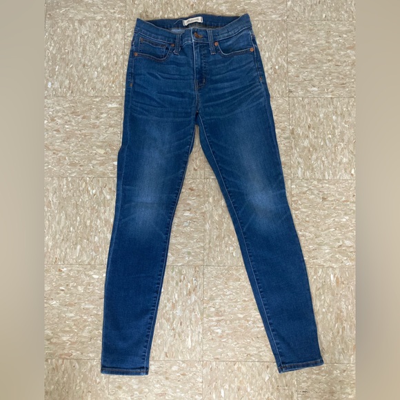 Madewell Denim - Madewell 9in High Rise Skinny Fit Denim Jeans